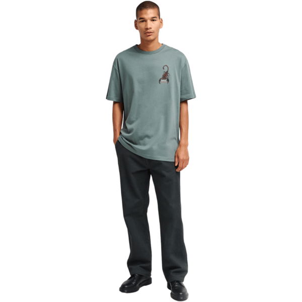 2026 RVCA Mens Scorpo T-Shirt EVYZT00380 - Balsam Green